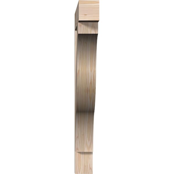 Funston Block Smooth Bracket, Douglas Fir, 3 1/2W X 32D X 32H